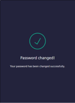 password change notification